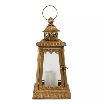 Подсвечник Азалия Фонарь золотой