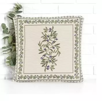 Подушка 45 х 45 см Le Gobelin Оливки