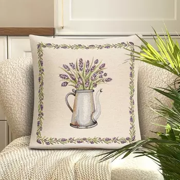 Подушка 45 х 45 см Le Gobelin Лавандовые веточки