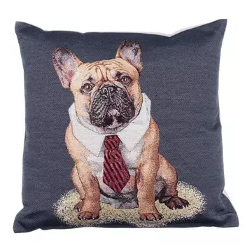 Подушка декоративная 45 х 45 см Le Gobelin Французский бульдог