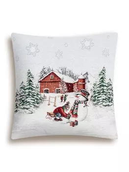 Подушка декоративная 45 х 45 см Le Gobelin Новогоднее эхо