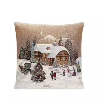 Подушка декоративная 45 х 45 см Le Gobelin Новогодний вечер