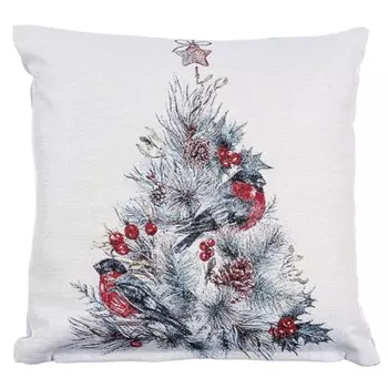 Подушка декоративная 45 х 45 см Le Gobelin Снегири