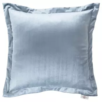 Подушка декоративная 45 х 45 см Melograno серый бархат