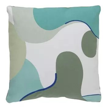 Подушка декоративная из хлопка 45 x 45 см Tkano Freak Fruit зелёный