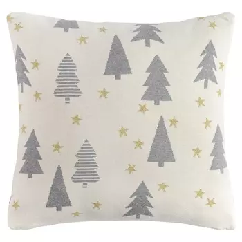 Подушка вязаная 45 х 45 см Tkano New Year Essential Magic Forest