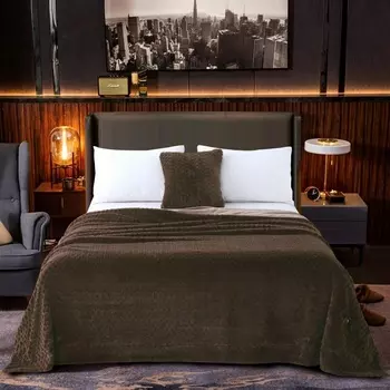 Покрывало 160 х 220 см Sofi de Marko Аврил шоколад