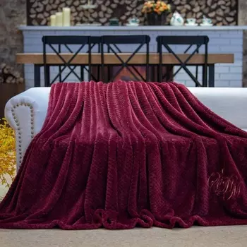 Покрывало 160 х 220 см Sofi de Marko Эшли бордо