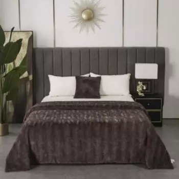 Покрывало 160 х 220 см Sofi de Marko Теодор шоколад