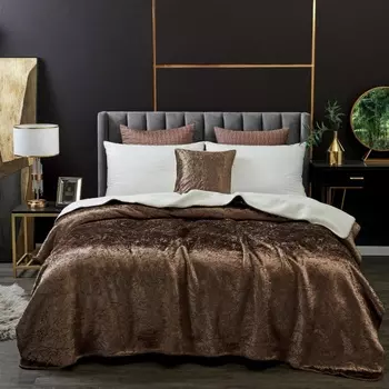 Покрывало 160 х 220 см Sofi de Marko Ундина кофе