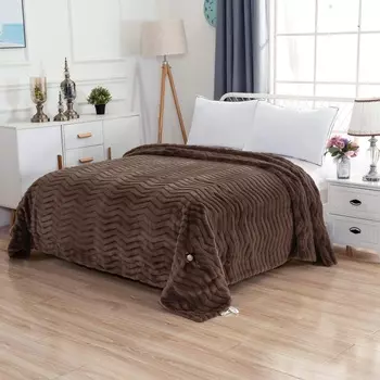 Покрывало 210 х 230 см Sofi de Marko Климентина шоколад