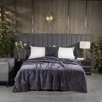 Покрывало 210 х 230 см Sofi de Marko Ричард антрацит