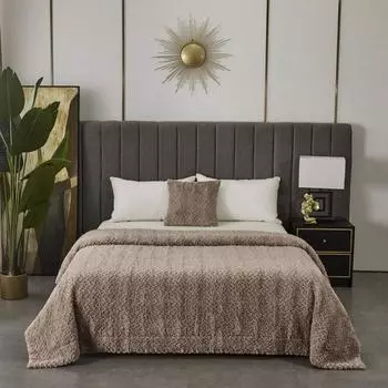 Покрывало 210 х 230 см Sofi de Marko Теодор мокко