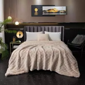 Плед 220 х 240 см Sofi de Marko Бернард крем