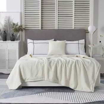 Покрывало 220 х 240 см Sofi de Marko Гранд молоко