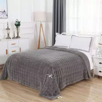 Покрывало 220 х 240 см Sofi de Marko Мадлен серый