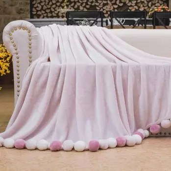 Покрывало 220 х 240 см Sofi de Marko Multi-ball пудра