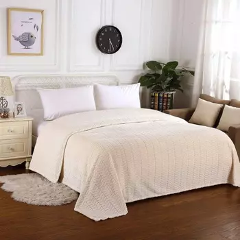 Покрывало 220 х 240 см Sofi de Marko Орфей молоко