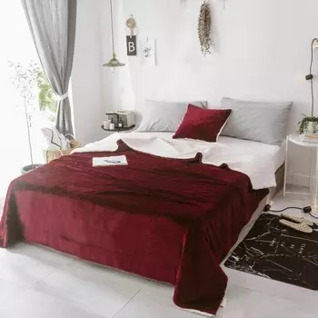 Покрывало 220 х 240 см Sofi de Marko Жадор бордо