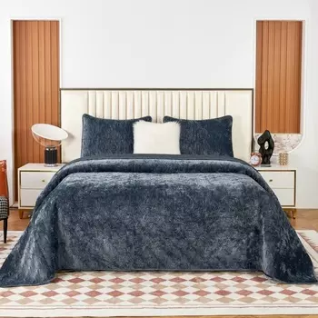 Покрывало 240 х 260 см Sofi de Marko Розалин антрацит