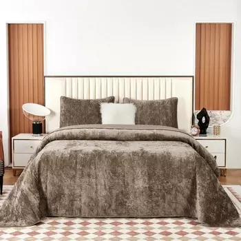 Покрывало 240 х 260 см Sofi de Marko Розалин капучино