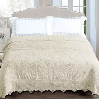 Покрывало махровое 150 х 200 см Sofi de Marko Сюзанна крем