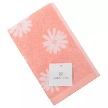 Полотенце 33 х 50 см Lasa Home Allegri Flowers лососевый