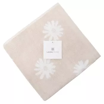 Полотенце 50 х 100 см Lasa Home Allegri Flowers бежевый