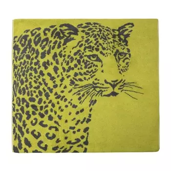 Полотенце 75 х 150 см Lasa Home Leopard зелёный