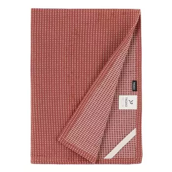 Полотенце кухонное 70 x 50 см Tkano Essential из хлопка вафельное терракот
