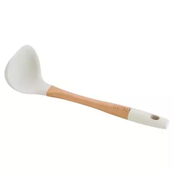 Половник с ручкой из бамбука Guffman белый