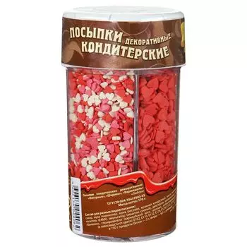 Посыпки кондитерские декоративные 170 г Парфэ Любовь