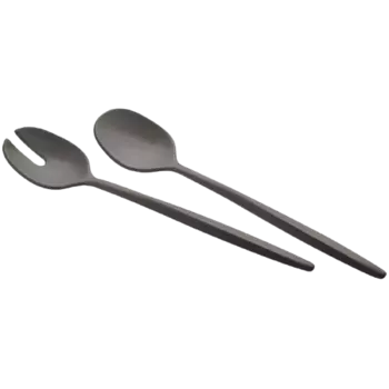 Приборы для салата Guzzini Tierra чёрный