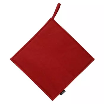 Прихватка из хлопка 22 x 22 см Tkano красный