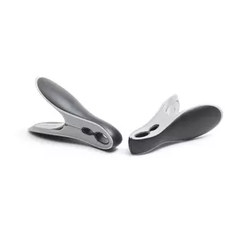 Прищепки Brabantia 8 шт чёрный-серый