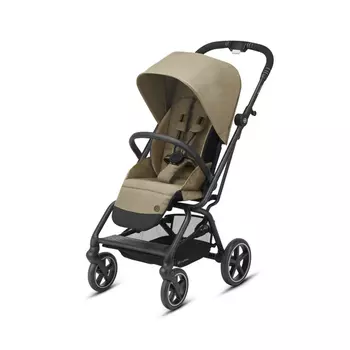 Прогулочная коляска Cybex Eezy S Twist+ 2 BLK Classic Beige с бампером