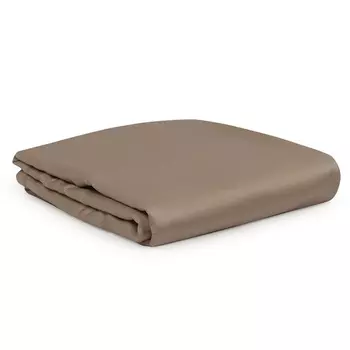 Простыня 180 х 270 см Tkano Essential из сатина бежевый