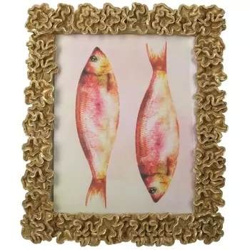 Рамка для фотографий 20 x 25 см Kersten BV Coastal Living золотой