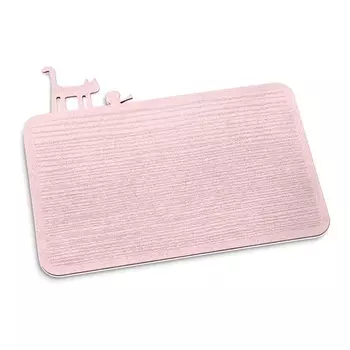 Разделочная доска 25,1 х 30,1 см Koziol Pip organic розовый