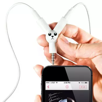 Разветвитель для наушников Suck UK Jack Rabbit