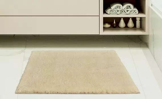 Коврик для ванной 60 х 100 см Sofi de Marko Ruby кремовый
