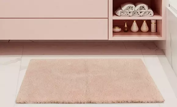 Коврик для ванной 60 х 100 см Sofi de Marko Ruby пудра