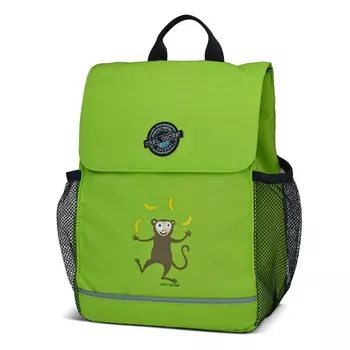 Рюкзак детский Monkey Carl Oscar Pack n' Snack зелёный