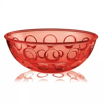 Салатница 25 см Guzzini Forme Casa красный
