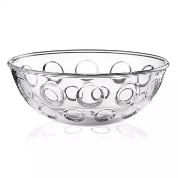 Салатница 25 см Guzzini Forme Casa прозрачный
