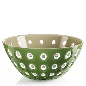 Салатница 25 см Guzzini Le Murrine тёмно-зелёный