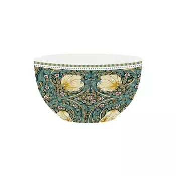 Салатник 12 см Easy Life William Morris тёмно-зелёный