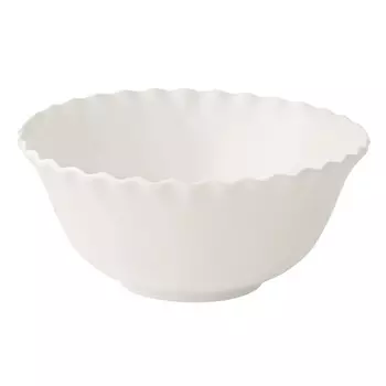 Салатник 20 см Easy Life Onde белый