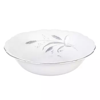 Салатник 23 см Repast Серебряные колосья