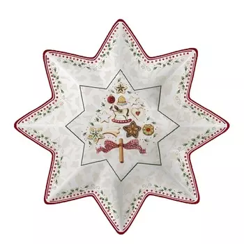 Салатник 26 см Repast Christmas world Multi